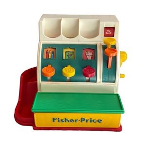 Fisher-Price Retro Cash Register with Coins
